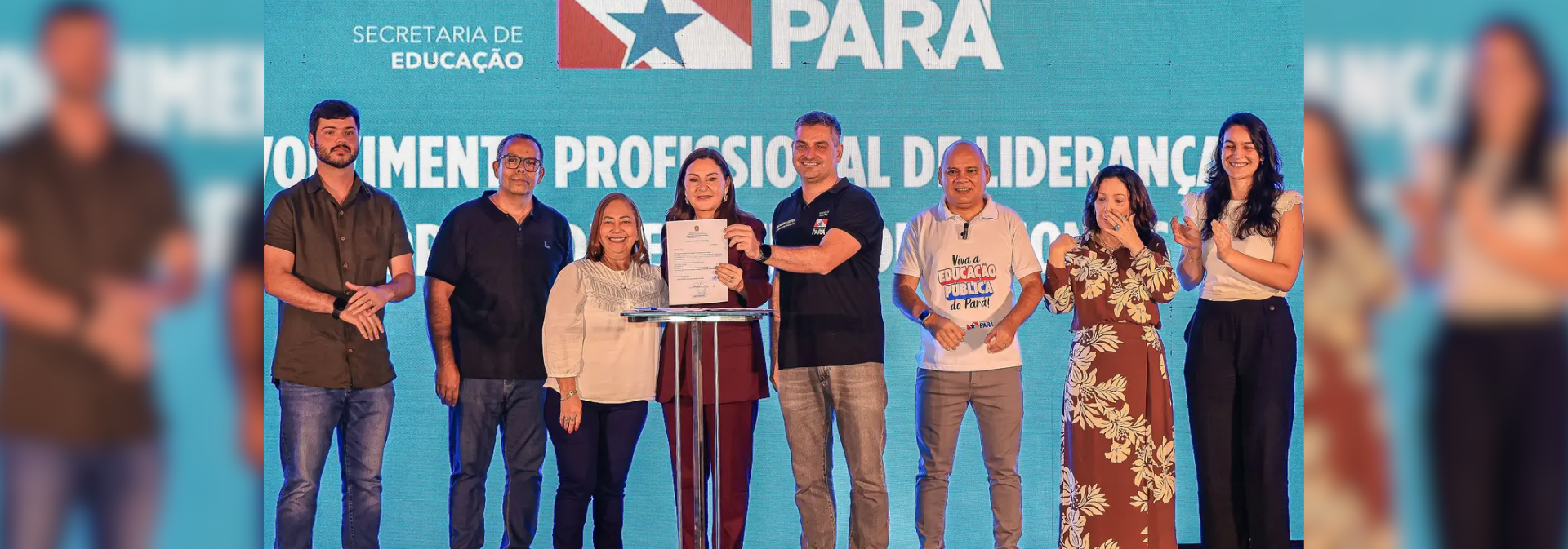 notícia: Governadora Hana Ghassan autoriza reconstrução de seis escolas de tempo integral no Pará